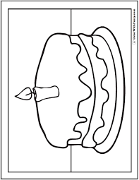 You can now print this beautiful easy cake unicat coloring page or color online for free. 28 Birthday Cake Coloring Pages Customizable Ad Free Pdf Printables