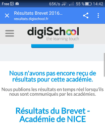 Depuis le 6 juillet 2016, les résultats du brevet tombent. Nicolas Fournier Arduino By Nico Twitter
