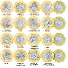 Para descobrir essa quantidade, ele utilizou uma balança de pratos e equilibrou sobre elas essas embalagens e algumas moedas soltas, como representado na figura abaixo. Colecao Completa 16 Moedas Das Olimpiadas Rio 2016 Fc Virtual Colecoes Numismatica