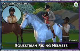 I already know that i crashes when you have the mccc mod installed. Equestrian Riding Helmets Srslysims