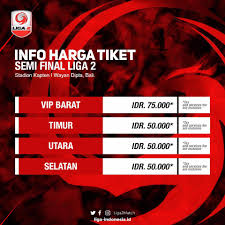 The liga 2, most often spelled as liga ii, is the second level of the romanian football league system. Harga Tiket Babak Semi Final Liga 2 Liga 2 Indonesia Facebook