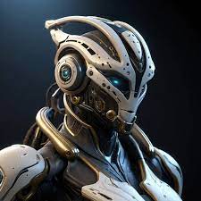 military nousr robot, warframe, character design, de... | OpenArt