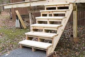 Stair stringers & treads (3). Building And Installing Deck Stairs Jlc Online