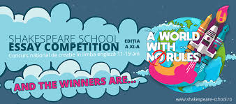 O lume fara cer (1981). Shakespeare School Essay Competition 2019 Si A Desemnat Castigatorii