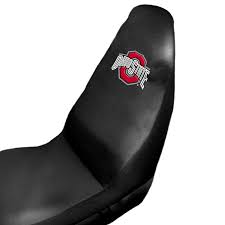 Ohio State Buckeyes Car Seat Cover Ohio State Auto Accessories Ohio State Buckeyes Black Seat Covers University Of Maryland