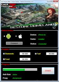 Hack Last Empire War Z Free Diamonds Fuel And Food 2018 No Survey No Password Last Empire War Z Hack And Cheats Last Empire War Z Ha Tool Hacks Empire War