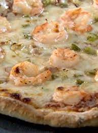 New Orleans Shrimp Pizza Recipe Food Network Shrimp Pizza Food Network Recipes Cooking Recipes