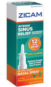 Your problems don't change with the season, or relate to other triggers. Zicam Intense Sinus Relief Sinus Congestion Allergy Cold Remedy Cooling Menthol Eucalyptus