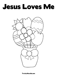 Lead sheet with music, lyrics, and chords. Jesus Loves Me Coloring Pages Printables Coloring Home