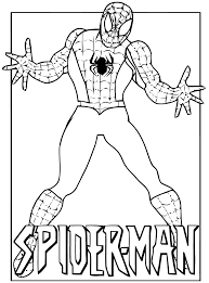 Prendre vie avec les couleurs que tu vas lui appliquer sous peu. Coloriage Spiderman 78730 Super Heros Album De Coloriages