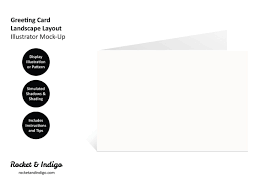 Greeting Card Illustrator Mock Up 3 In 2020 Greeting Cards Greetings Surface Pattern Design