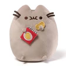 Pusheen Chips 9 5 In Pusheen Stuffed Animal Pusheen Plush Pusheen Plushie