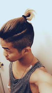Blonde Ombre Manbun Hotd Medium Hair Styles Hair Styles Top Knot Hairstyles