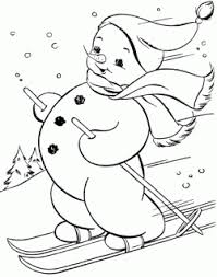 Kardan Adam Boyama Sayfasi Kardan Adam Boyama Kitaplari Ve Boyama Sayfalari