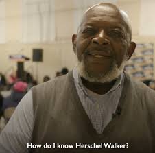 Curtis Dixon was Herschel Walker’s high school football coach in  Wrightsville. , Curtis Dixon is voting Warnock.