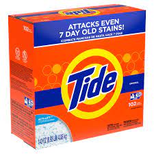 It's been specially reformulated with he turbo technology for 10x the cleaning power***. Tide Original 102 Loads Powder Laundry Detergent 143 Oz Walmart Com Walmart Com