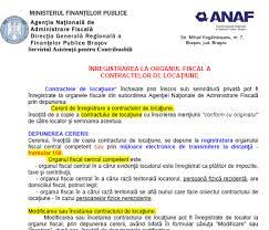 We did not find results for: Inregistrarea La Organul Fiscal Al Contractelor De LocaÈiune Material Oficial Anaf 2020 Cabinetexpert Ro Blog Contabilitate