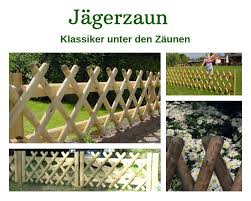 Jagerzaun Zaun Gartenzaun Garten