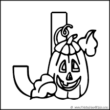 Color the combo using your expert coloring skills so that they can together entertain the girl. Alphabet Coloring Page Letter J Jack O Lantern Printables For Kids Free Word Search Puzzles Coloring Pages And Other Activities