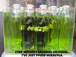 Coke Without Caramel Coloring Is Actually Green Nuka Cola Anyone Imgur