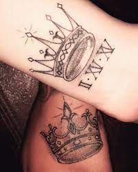Couple Tattoos Crown Tattoos For Women Crown Tattoo Design Crown Tattoo Men