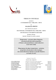 Ⓘ un ou plusieurs fils de discussions du forum correspondent exactement au terme que vous recherchez. Pdf Temperature Pressure Phase Diagrams Structural And Electronic Properties Of Binary And Pseudobinary Semiconductors An Ab Initio Study