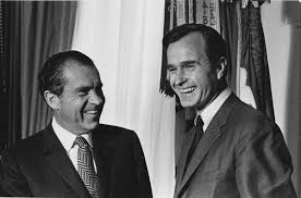Like his father, prescott bush, he was initiated into skull and bones. Richard Nixon Presidential Library And Museum Happy Birthday Former President George H W