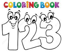 Download Coloring Book Cartoon Numbers Image 1 Eps10 Vector Illustration Royalty Free Cliparts Vectors And Stock Illustration Image 123709019