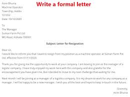 How To Write A Formal Letter With 4 Examples Free Education