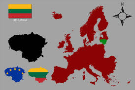 Die karte von europa zeigt alle 47 staaten des kontinents, wobei sowohl die staaten an sich als auch ihre hauptstädte und weitere große bzw. Litauische Karte Einschliesslich Karte Mit Reflektion Karte Im Flag Farben Glanzend Und Normalen Flagge Litauens Lizenzfrei Nutzbare Vektorgrafiken Clip Arts Illustrationen Image 6350722