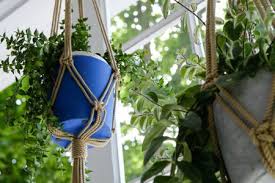 Another hook option for outdoor plants is an iron bracket. How To Make A Macrame Hanging Plant Holder