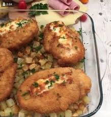 Cordon Bleu Deluxe Recipe Cordon Bleu Poultry Recipes Chicken Recipes