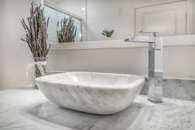 marina del rey marble vessel sink