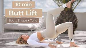 10 Minute Pilates Butt Shaping Workout | at home pilates (no equipment) -  YouTube