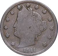 1911 Liberty Head V Nickel Value Cointrackers