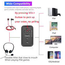 How to get voice changer on xbox. Buy Voice Changer Disguiser Modulator For Ps4 Ps5 Xbox One Pc Phone Laptops With Adjustable Voice Functions Online In Indonesia B08kt27yc6