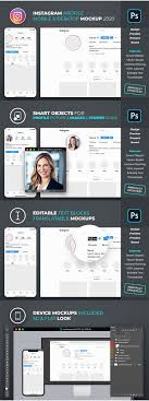 Instagram Profile Mockup In 2020 Instagram Profile Instagram Instagram Marketing