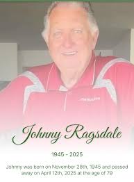 A celebration of Johnny Ragsdale life will be held at 10:00 AM