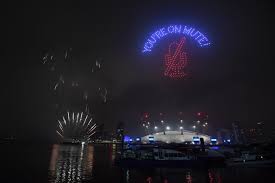 Captain sir tom moore, the second world war veteran who was knighted after raising millions of pounds for the nhs during the uk's first lockdown, has been admitted to hospital with coronavirus. Here S Last Night S Drone And Fireworks Display In London If You Missed It Huffpost Uk