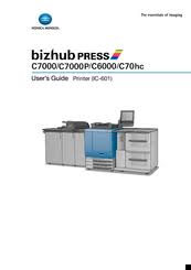 Benefits of updating bizhub 36 drivers include better interoperability, ability to maximize hardware features, and increased performance. Konica Minolta Bizhub Press C7000 User Manual Pdf Download Manualslib