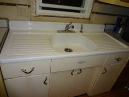 Vintage 1950s Youngstown Kitchen Sink And Cabinet 54 Metal Kitchen Cabinets Kitchen Cabinets With Sink Metal Kitchen