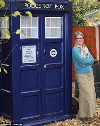 Food for thought) — was the doctor's primary means of transport. Something For The Back Yard Is Mother Uses Tardis As Garden Shed Shed Plans Garden Shed Tardis