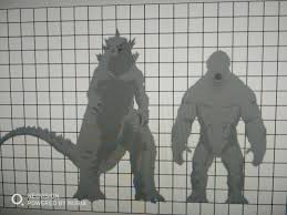 Kong in a time when monsters walk the earth, humanity's fight for its future sets godzilla and kong on a collision course that will see the two most powerful forces of nature on the planet collide in a spectacular battle for the ages. Official Godzilla Vs Kong Size Check Comments For Explainion Godzilla