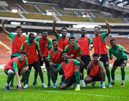 أجرى المنتخب السعودي تحت 23 عامًا لكرة القدم ، اليوم الاثنين ، تدريباته ضمن معسكره الإعدادي المقام في الرياض، والذي يمتد حتى الخامس من شهر يوليو المقبل، ضمن المرحلة الخامسة من برنامج الإعداد لدورة الألعاب الأولمبية. Ø§Ø³ØªØ¨Ø¹Ø§Ø¯ Ù…Ù‡Ø§Ø¬Ù… Ø§Ù„Ø§ØªØ­Ø§Ø¯ Ø§Ù„Ø¥Ø¹Ù„Ø§Ù† Ø±Ø³Ù…ÙŠ Ø§ Ø¹Ù† Ù‚Ø§Ø¦Ù…Ø© Ø§Ù„Ø³Ø¹ÙˆØ¯ÙŠØ© ÙÙŠ Ø£ÙˆÙ„Ù…Ø¨ÙŠØ§Ø¯ Ø·ÙˆÙƒÙŠÙˆ Goal Com