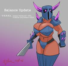 Next patch Pekka s going to receiving a few changes.... clashofclans  ClashRoyale balanceupdate