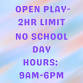 Open Play- 2HR LIMITS- VETERANS DAY — HAPPY PLAY event image