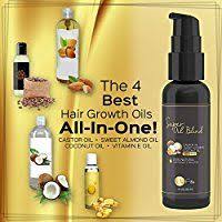 #1 almond oil for strengthen the hair. Pure Castor Oil With Sweet Almond Oil Coconut Oil And Vitamin E Oil Best Hair G Coconut Oil Hair Growth Treatment Coconut Oil Treatment Best Hair Growth Oil