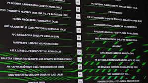 Europa conference league trophy unveiled. Uefa Europa Conference League Third Qualifying Round Draw Uefa Europa Conference League Uefa Com