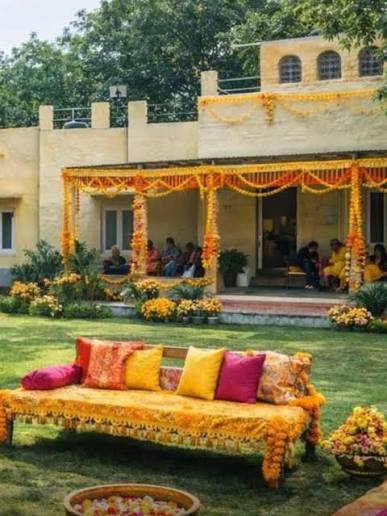 The Dak Bungalow — Chandigarh's most charming heritage garden for intimate celebrations. THE DAK BUNGALOW Heritage Garden Venue for Intimate Celebrations Nestled in lush greenery near Chandigarh, The Dak Bungalow offers a