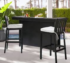 He'll tune to your favorite channel on any screen and have your favorite libation. Chatham Metal Ultimate Bar Pottery Barn